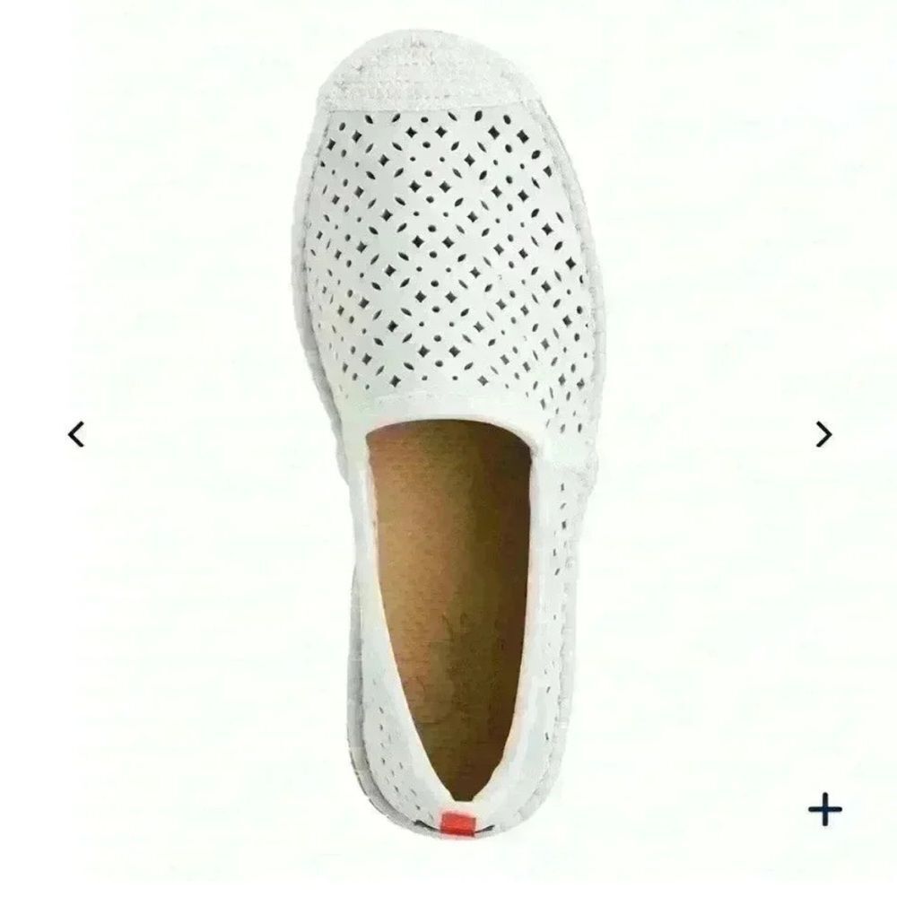 Seastar white eyelet women’s beachcomber espadrille size 8.5